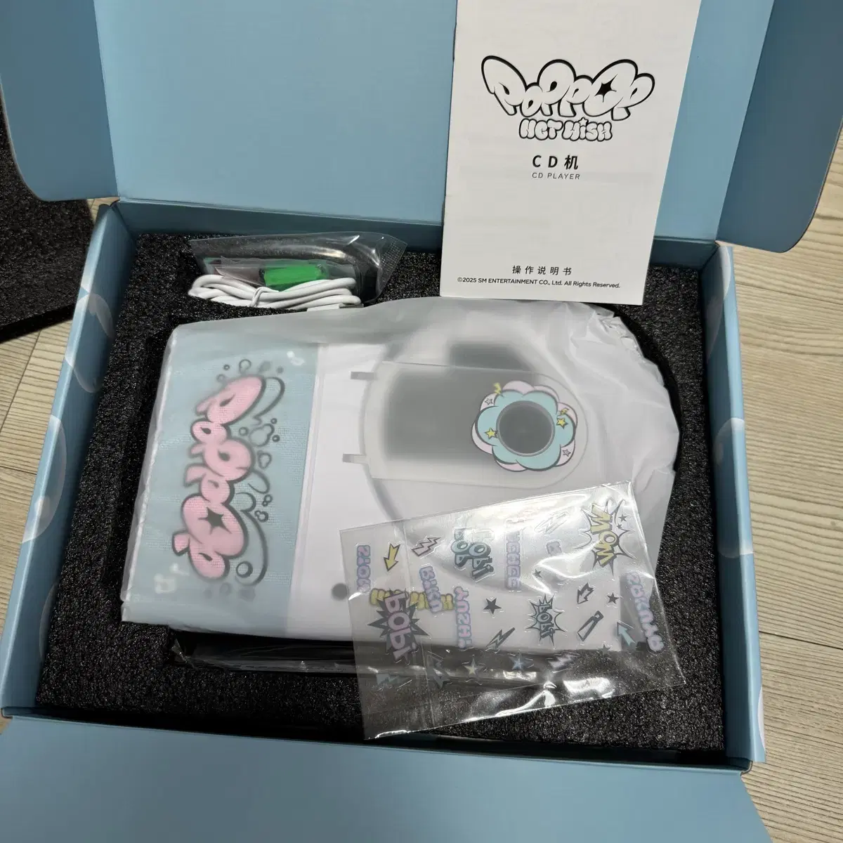 NCT | 엔시티 Sealed NCT Wish POPPOP CD Player Lay version